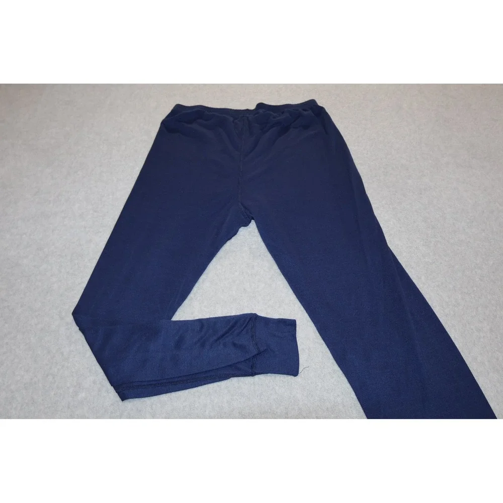 Polarmax Thermal Pants Men Large Blue Performance Base Layer Made in USA